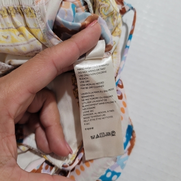 Free People Bellini Patchwork Top Size XS - Picture 5 of 12